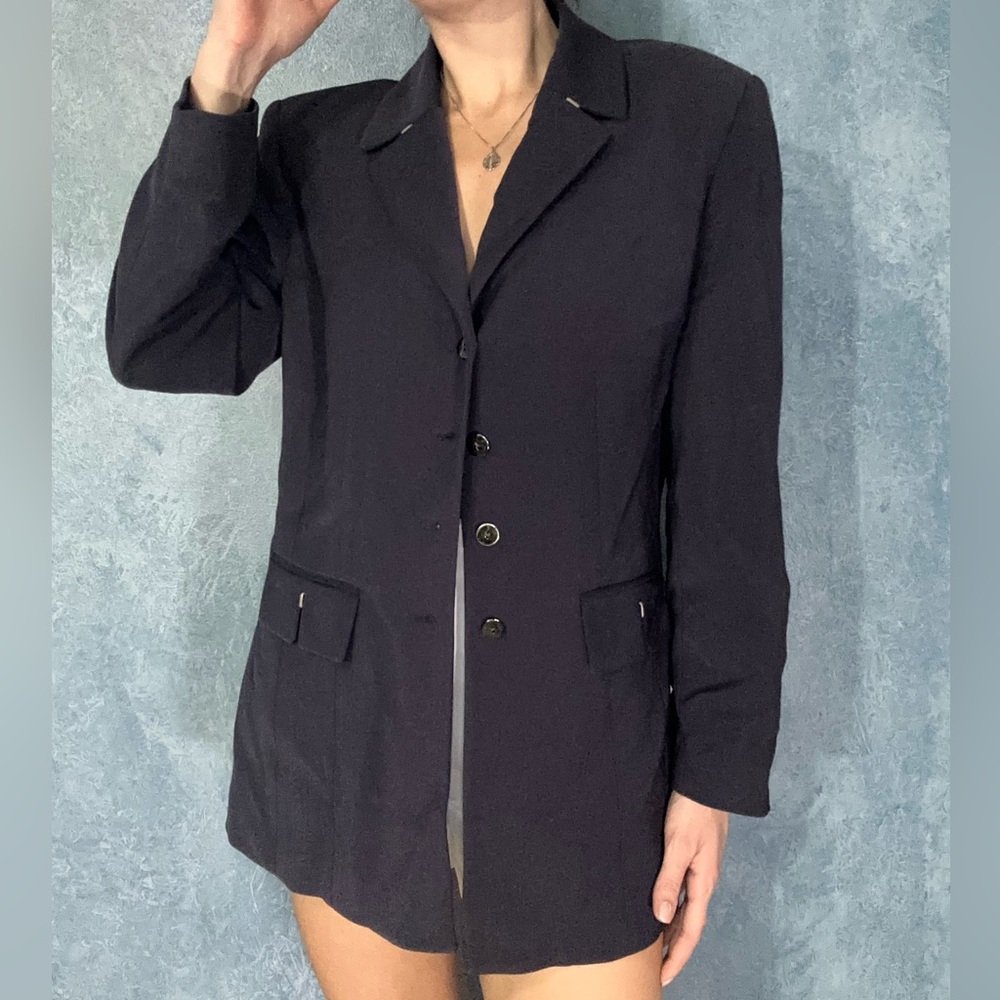 Tahari Navy Blazer